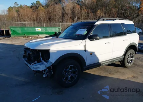 2023 Ford Bronco Sport Badlands из США, поврежденный, VIN 3FMCR9D99PRD59871